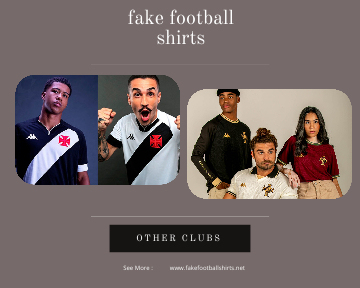 fake CR Vasco da Gama football shirts 23-24